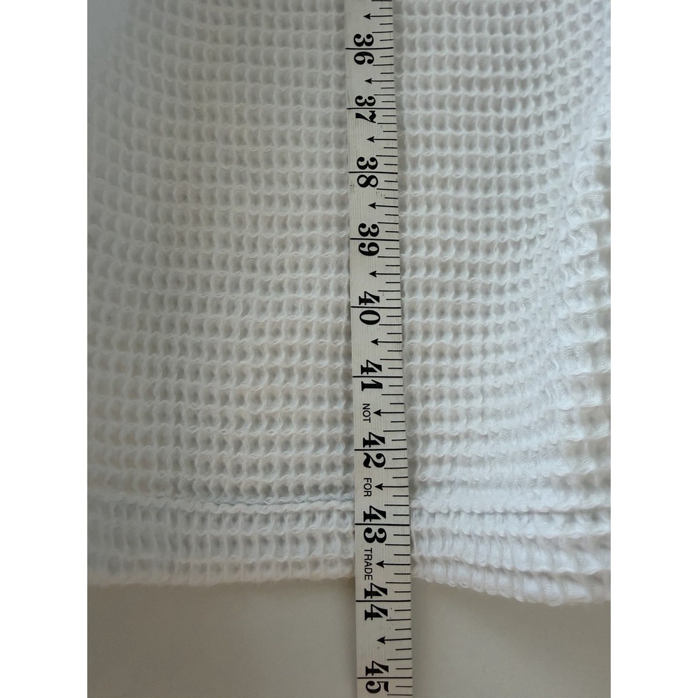 Quince Organic cotton Turkish Waffle Women's Bath Robe Size S - Picture 8 of 10